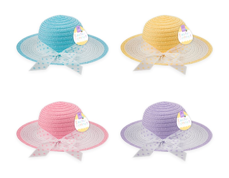 Wholesale Easter Bonnet with Ribbon CDU Wholesale Easter Bonnet with Ribbon CDU