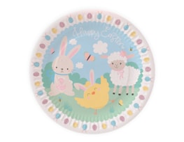 Wholesale Easter Printed Paper Plates 10pk CDU - Plastic Free Wholesale Easter Printed Paper Plates 10pk CDU - Plastic Free