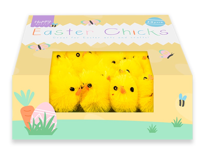 Wholesale Easter Chicks 20pk CDU