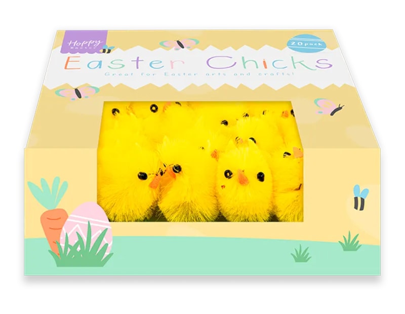 Wholesale Easter Chicks 20pk CDU