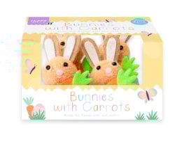 Wholesale Easter Bunnies with Carrots 6pk CDU