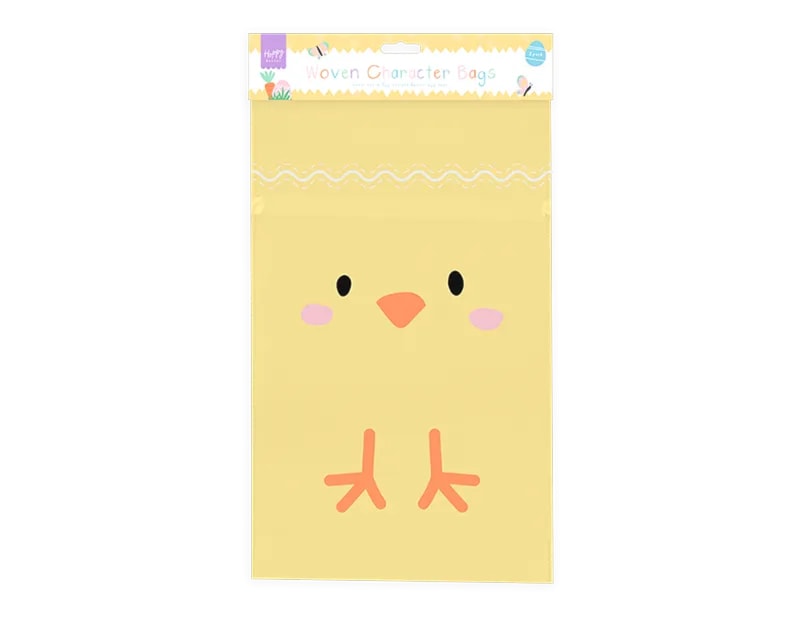 Wholesale Easter Woven Character Bags 3pk