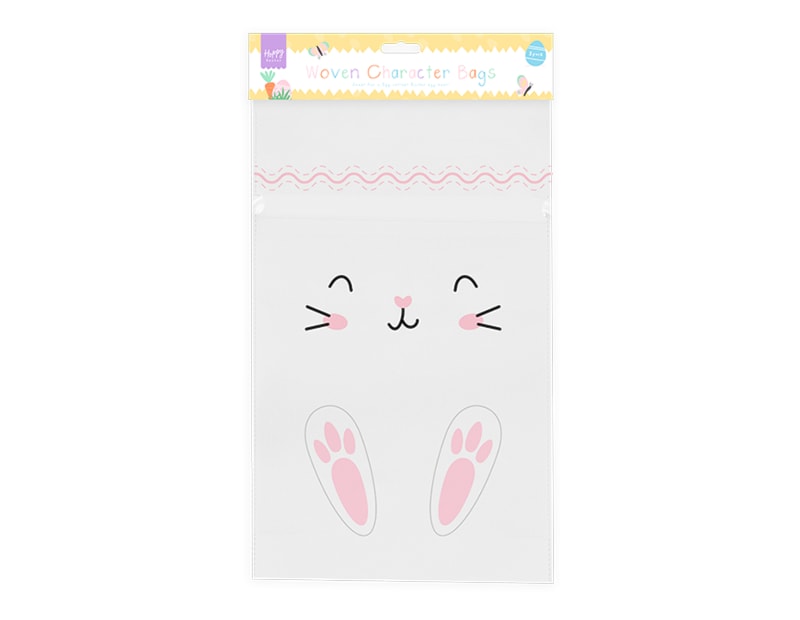 Wholesale Easter Woven Character Bags 3pk