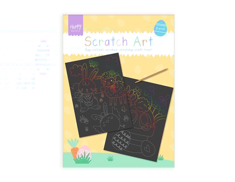 Wholesale Easter Craft Scratch Art CDU