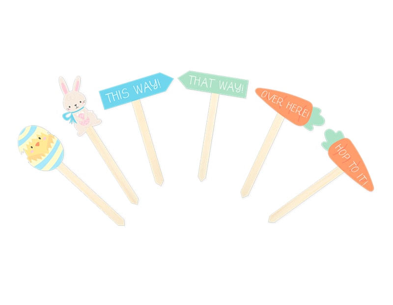 Wholesale Easter Egg Hunt Stakes 6pk CDU