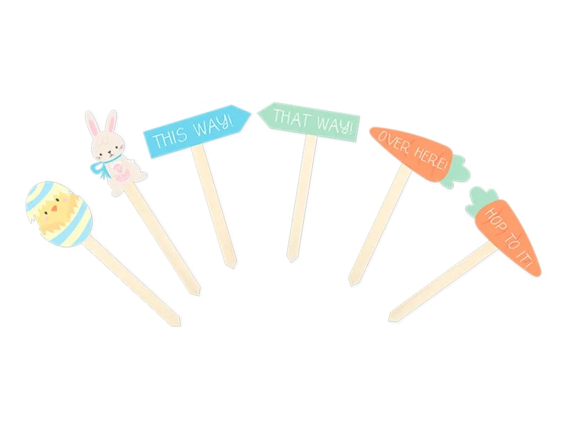 Wholesale Easter Egg Hunt Stakes 6pk CDU Wholesale Easter Egg Hunt Stakes 6pk CDU