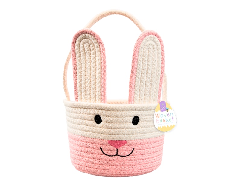 Wholesale Easter Woven Egg Basket 20cm