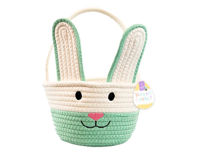 Wholesale Easter Woven Egg Basket 20cm