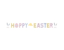 Wholesale Easter Holographic Bunting 2m | Gem imports. Wholesale Easter Holographic Bunting 2m | Gem imports.