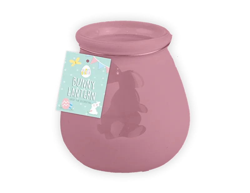 Wholesale Frosted Glass Bunny Lantern Wholesale Frosted Glass Bunny Lantern