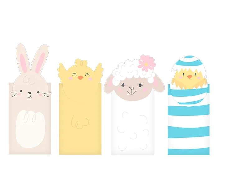 Wholesale Easter 3D Character Treat Bags