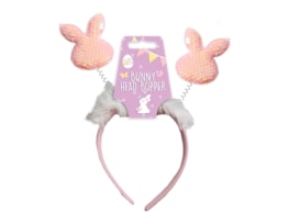 Wholesale Easter Sequin Bunny Head boppers Wholesale Easter Sequin Bunny Head boppers