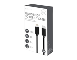 Wholesale Black Lightning to Type-C 2M Cable CDU Wholesale Black Lightning to Type-C 2M Cable CDU