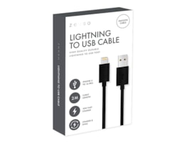 Wholesale Black Lightning to USB 2M Cable CDU Wholesale Black Lightning to USB 2M Cable CDU