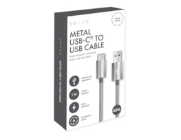 Wholesale Metal Type-C to USB Charge/Sync 1M Cable CDU Wholesale Metal Type-C to USB Charge/Sync 1M Cable CDU
