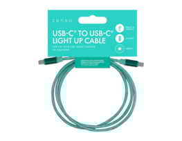 Wholesale Type-C to Type-C Light Up Charging Cable 1M