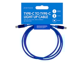 Wholesale Type-C to Type-C Light Up Charging Cable 1M Wholesale Type-C to Type-C Light Up Charging Cable 1M
