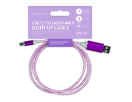Wholesale Lightning to Type-C Light Up Charging Cable 1M Wholesale Lightning to Type-C Light Up Charging Cable 1M