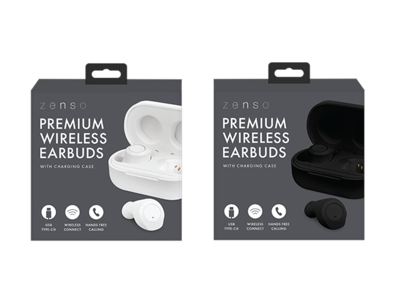 Wholesale Wireless Earbuds with Charging Case CDU Wholesale Wireless Earbuds with Charging Case CDU