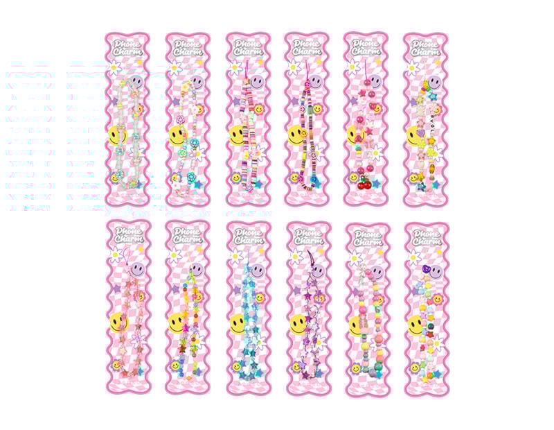 Wholesale Beaded Phone Charm CDU Wholesale Beaded Phone Charm CDU