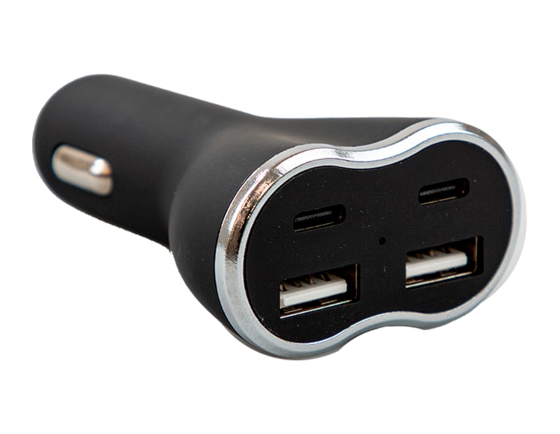 Wholesale USB/ Type-C Four Port Car Charger