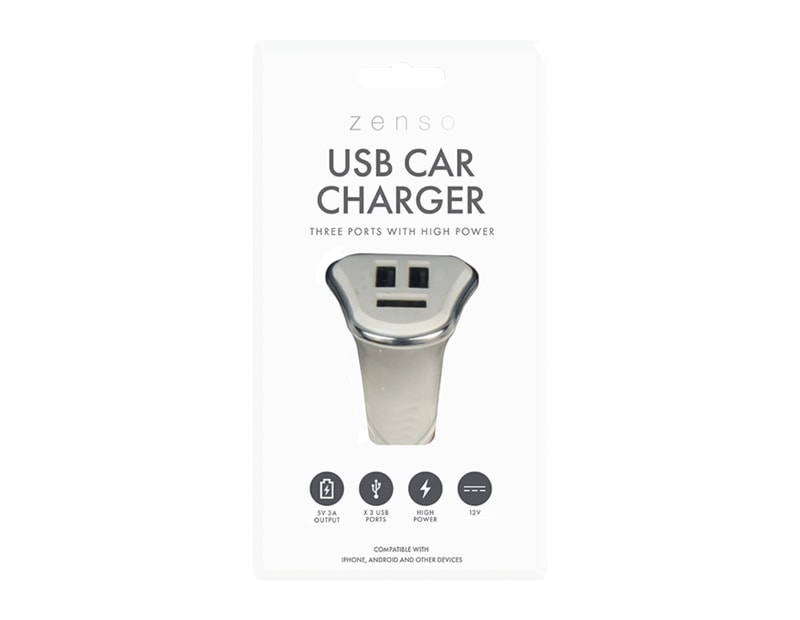 Wholesale three port USB car charger Wholesale three port USB car charger