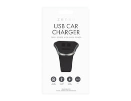 Wholesale three port USB car charger