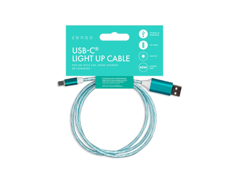 Wholesale Type - C Light up charging cable | Gem imports Ltd. Wholesale Type - C Light up charging cable | Gem imports Ltd.