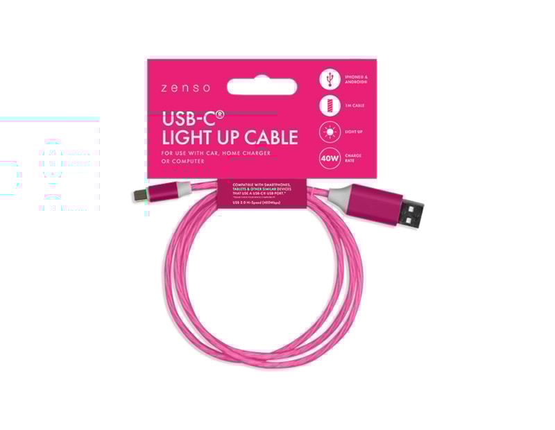 Wholesale Type - C Light up charging cable | Gem imports Ltd. Wholesale Type - C Light up charging cable | Gem imports Ltd.