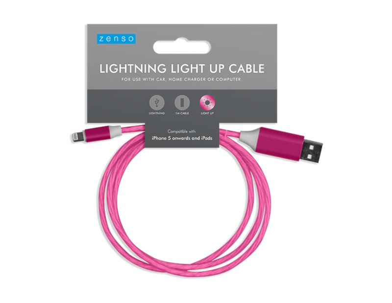 Wholesale Lightning Light up charging cable | Gem imports Ltd. Wholesale Lightning Light up charging cable | Gem imports Ltd.