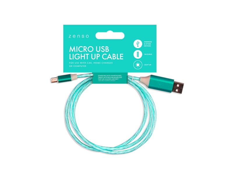 Wholesale Micro Light up charging cable | Gem imports Wholesale Micro Light up charging cable | Gem imports
