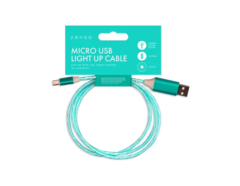 Wholesale Micro Light up charging cable | Gem imports Wholesale Micro Light up charging cable | Gem imports