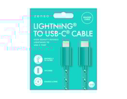 Wholesale Lightning to Type-C Braided Cable 1M Wholesale Lightning to Type-C Braided Cable 1M