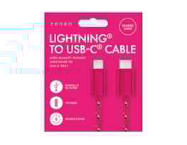 Wholesale Lightning to Type-C Braided Cable 1M Wholesale Lightning to Type-C Braided Cable 1M