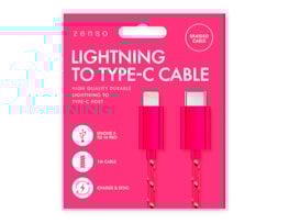 Wholesale Lightning to Type-C Braided Cable 1M Wholesale Lightning to Type-C Braided Cable 1M
