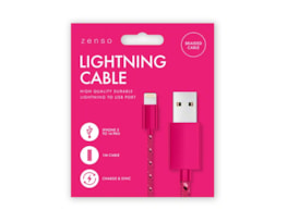 Wholesale Lightning to USB Braided Cable 1M Wholesale Lightning to USB Braided Cable 1M