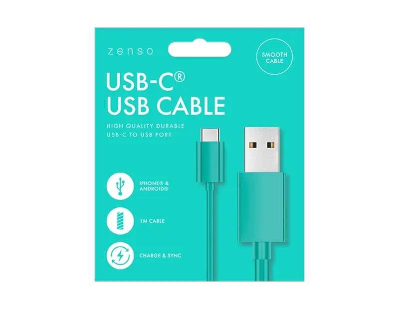 Wholesale Type C USB Cable 1M Coloured