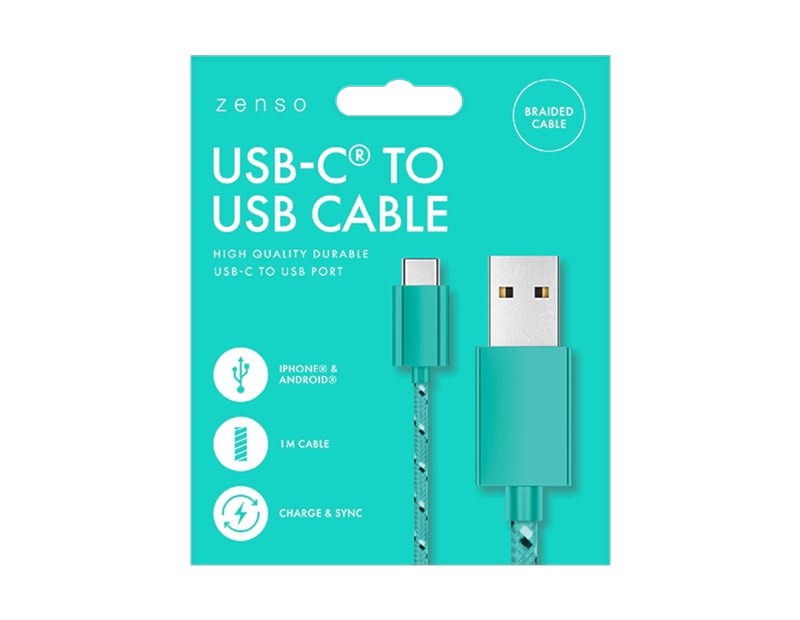 Wholesale Type C USB cable 1M Braided Wholesale Type C USB cable 1M Braided