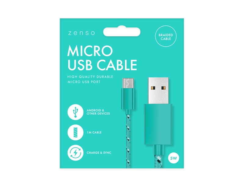 Wholesale Micro Braided USB cable 1M Wholesale Micro Braided USB cable 1M