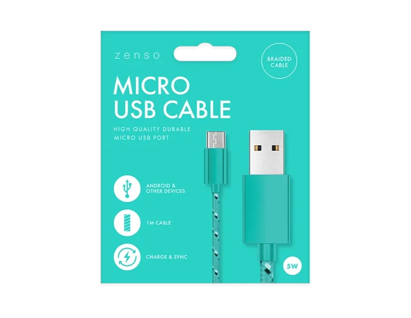Wholesale Micro Braided USB cable 1M Wholesale Micro Braided USB cable 1M