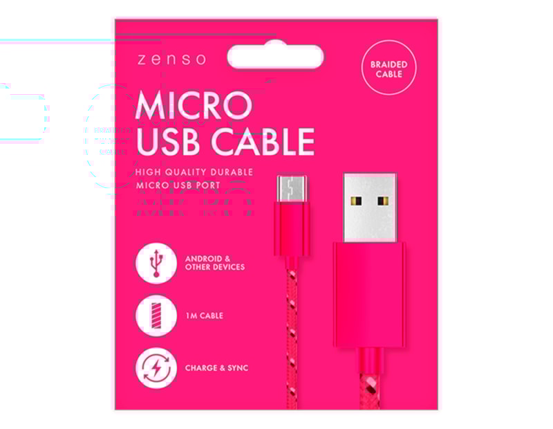 Wholesale Micro Braided USB cable 1M Wholesale Micro Braided USB cable 1M