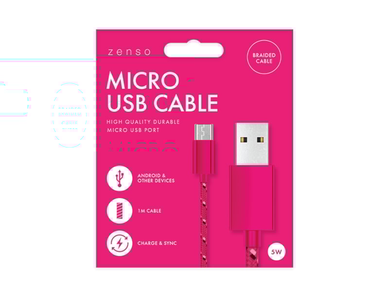 Wholesale Micro Braided USB cable 1M Wholesale Micro Braided USB cable 1M