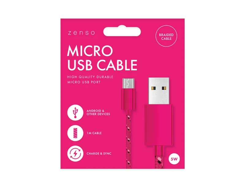 Wholesale Micro Braided USB cable 1M Wholesale Micro Braided USB cable 1M