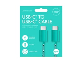 Wholesale Type C to Type C Braided Cable 1M Wholesale Type C to Type C Braided Cable 1M