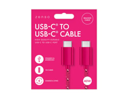 Wholesale Type C to Type C Braided Cable 1M Wholesale Type C to Type C Braided Cable 1M
