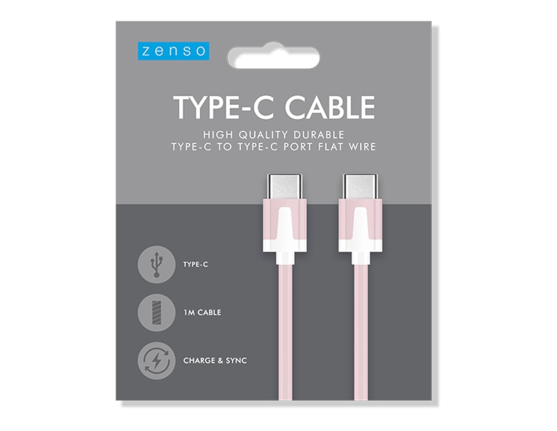 Wholesale Flat Type C to Type C cable 1M Wholesale Flat Type C to Type C cable 1M