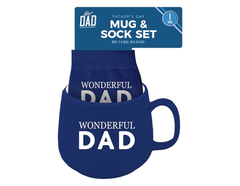 Wholesale Father's Day Mug & Sock Set Wholesale Father's Day Mug & Sock Set