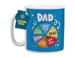Wholesale Dads Giant Legend Mug 12.5cm Wholesale Dads Giant Legend Mug 12.5cm