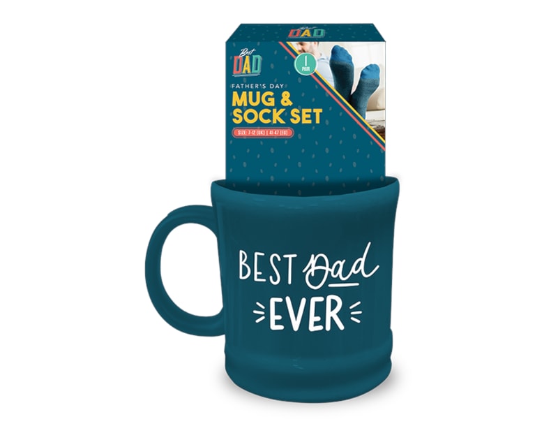 Wholesale Father's Day Mug and Sock Set Wholesale Father's Day Mug and Sock Set
