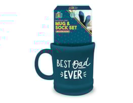 Wholesale Father's Day Mug and Sock Set Wholesale Father's Day Mug and Sock Set